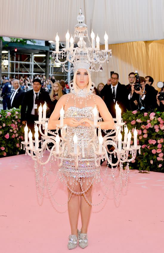Katy Perry disfrazada en la Met Gala 2019