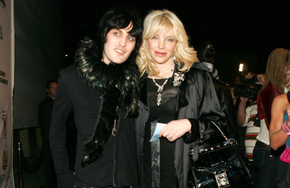 He dated Courtney Love