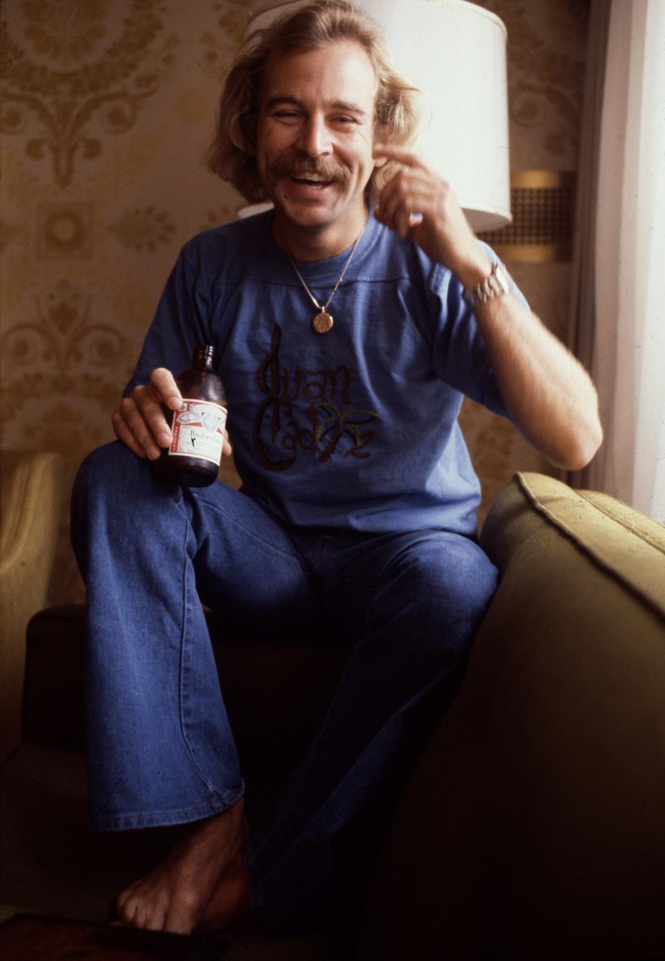 Jimmy Buffett photographed in New York in August 1977.