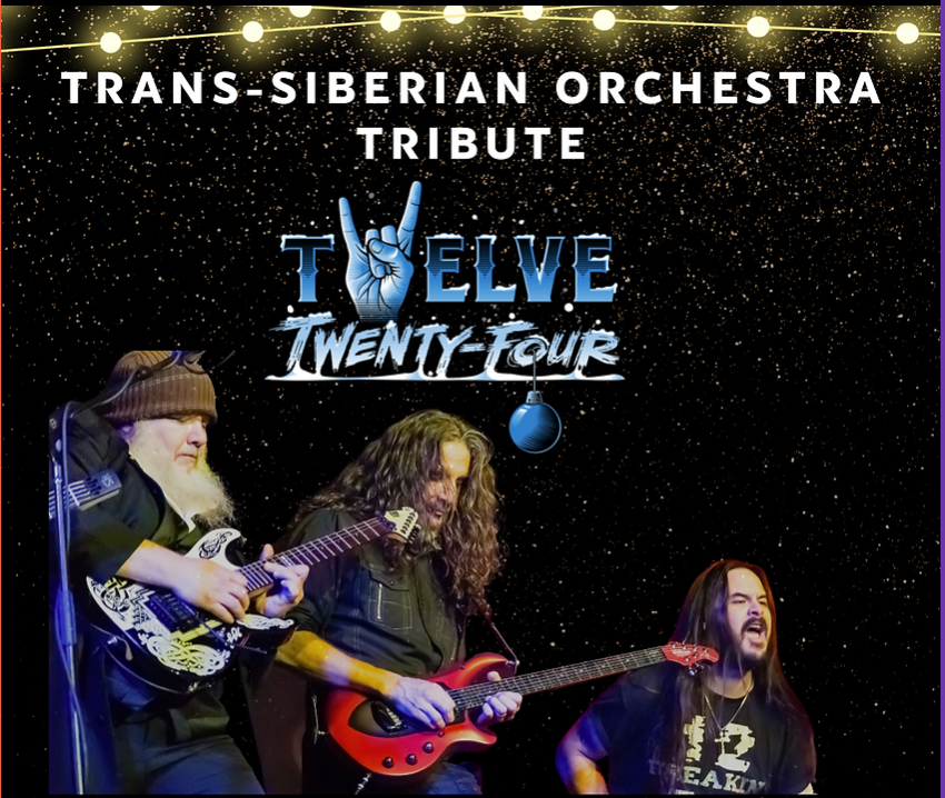 "Trans-Siberian Orchestra Tribute: Twelve Twenty-Four Band" will perform for Hudson Valley audiences this holiday.