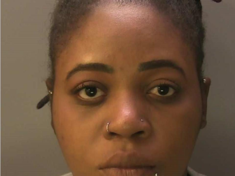 Andrene Paul, 28. was locked up for five years and five months. (SWNS)