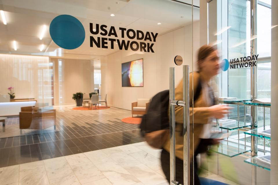 The headquarters of Gannett and the USA TODAY Network in McLean, VA.