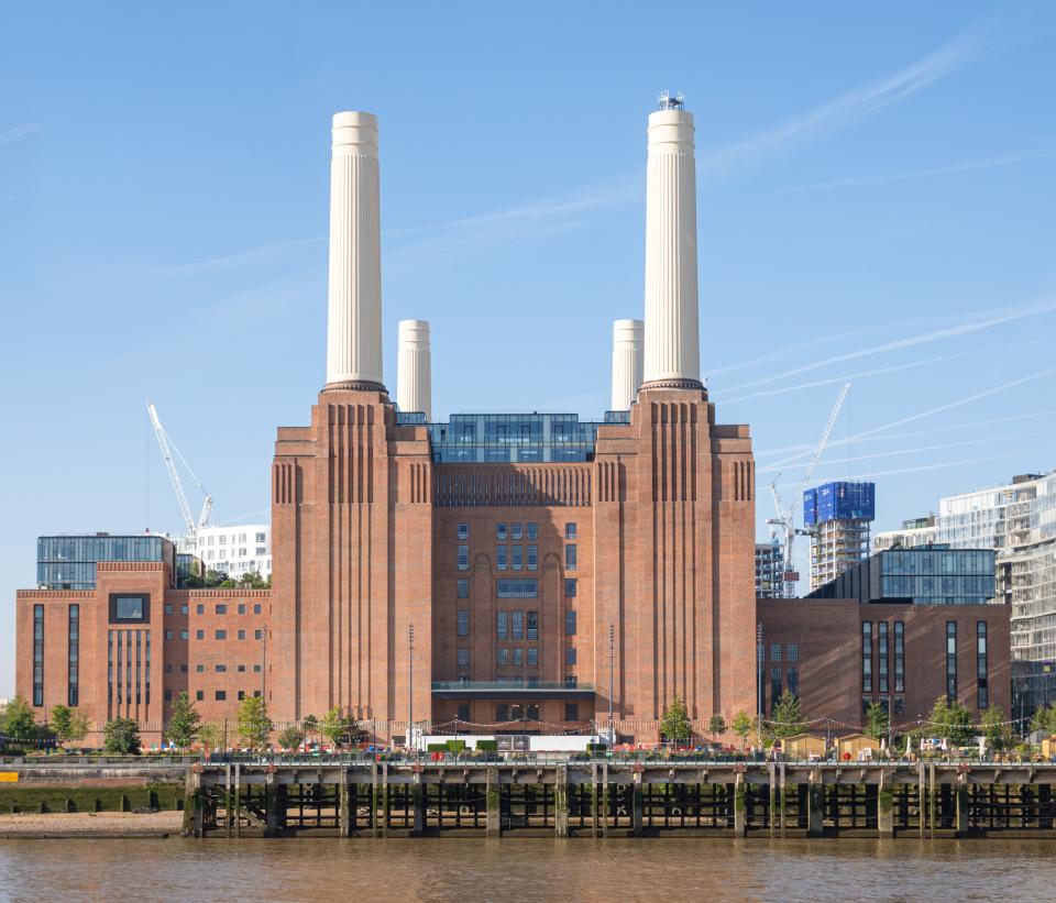 The refurbished Battersea Power Station.
