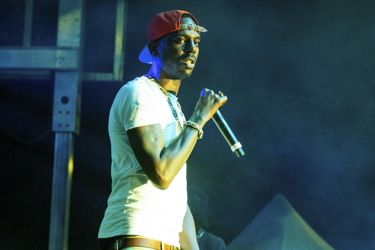 FILE - Rapper Young Dolph performs at The Parking Lot Concert, Aug. 23, 2020, in Atlanta. (Photo by Paul R. Giunta/Invision/AP, File)