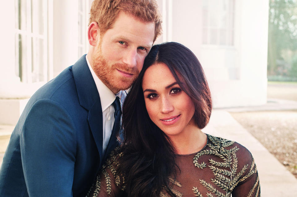 Alexi Lubomirski took Harry and Meghan’s official engagement photos at Frogmore house. [Photo: PA]