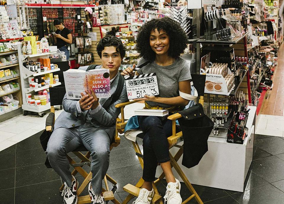 The Sun is Also a Star stars Charles Melton and Yara Shahidi