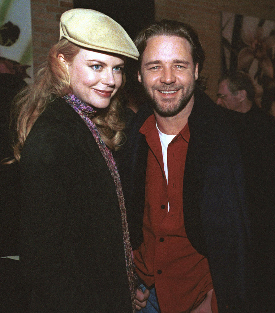 Nicole Kimdan and Russell Crowe