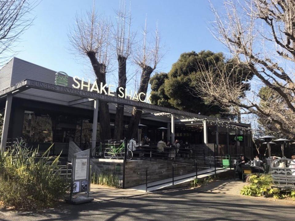 郭彥均有來東京一定會造訪Shake shack漢堡店