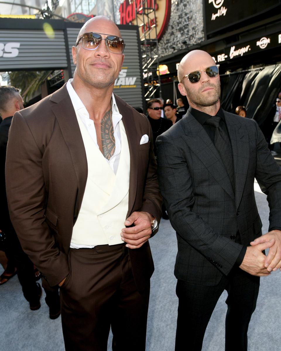 July 15: The Rock and Jason Statham