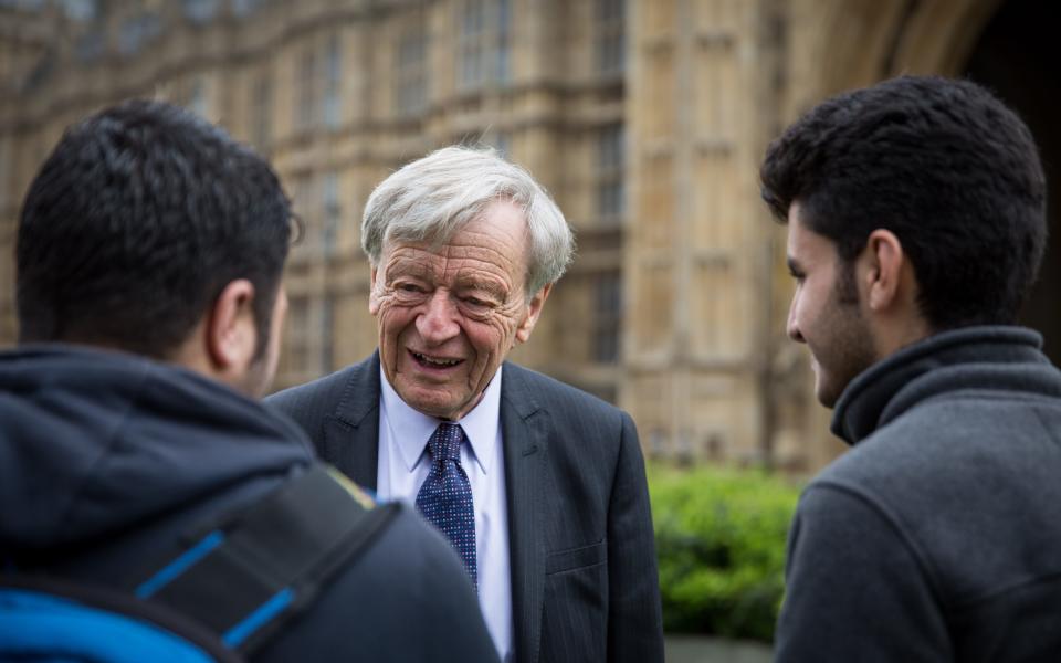 Labour peer Lord Bassam reveals his family has taken in a young Syrian refugee 