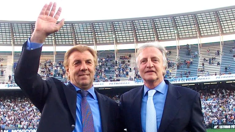 Mostaza Merlo fue el primer entrenador que eligió al llegar a Racing