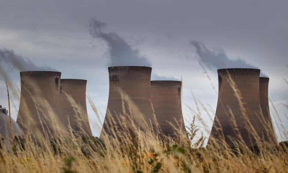 <span>The wood-burning Drax power station in North Yorkshire is Britain’s biggest power plant and has received billions in subsidy payments.</span><span>Photograph: Gary Calton/The Observer</span>