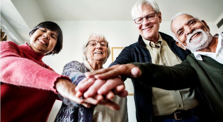 Members of a family whose assets are held in trust