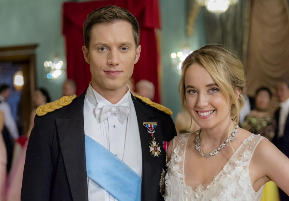 Jonathan Keltz and Megan Park in Once Upon a Prince