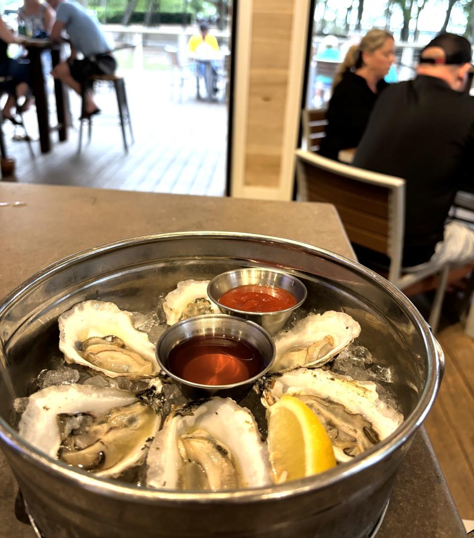 Look for more oysters and an expanded raw bar selection soon at Smoke on the Water restaurant in Wilmington's Riverlights community.