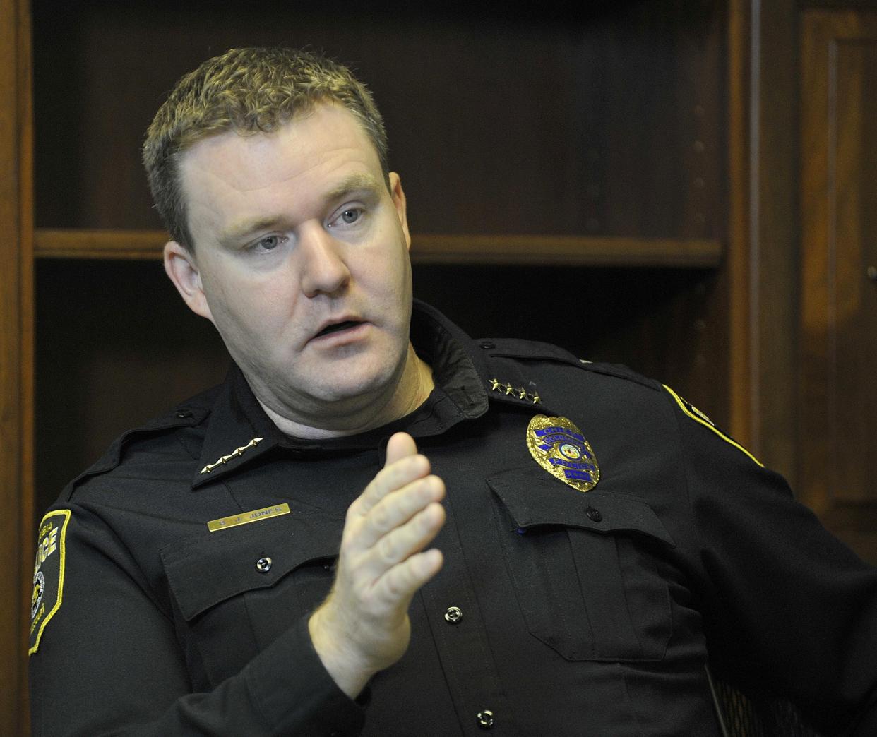 Columbia Police Chief Geoff Jones on Tuesday highlighted changes undertaken to address disparities in vehicle stops and outlined the department's next steps.