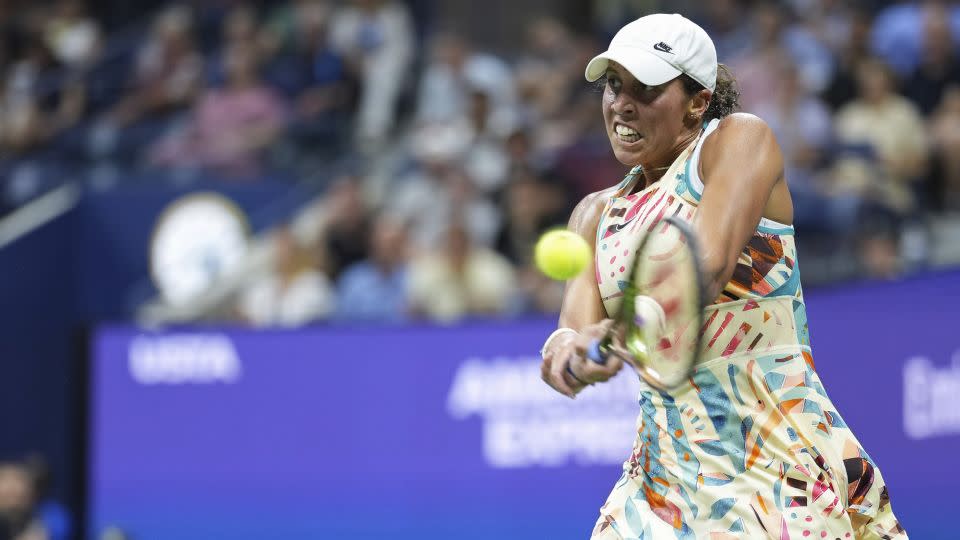 Keys breezed past Markéta Vondroušová in just one hour and 26 minutes. - Darren Carroll/AP