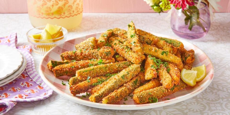 fathers day appetizers fried zucchini sticks