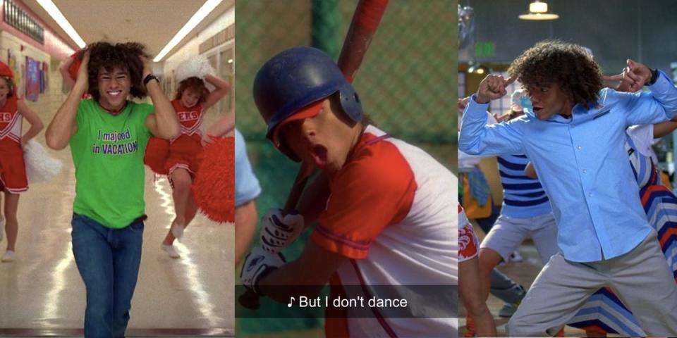 chad do be dancing though hsm 2