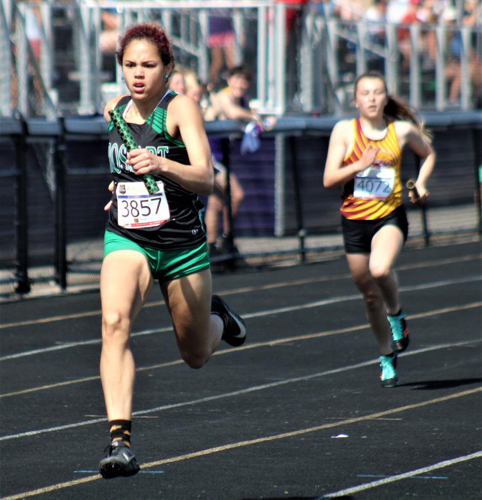 Brossart senior Chloe Hein is a returning state champion and one of Northern Kentucky's top track athletes.
