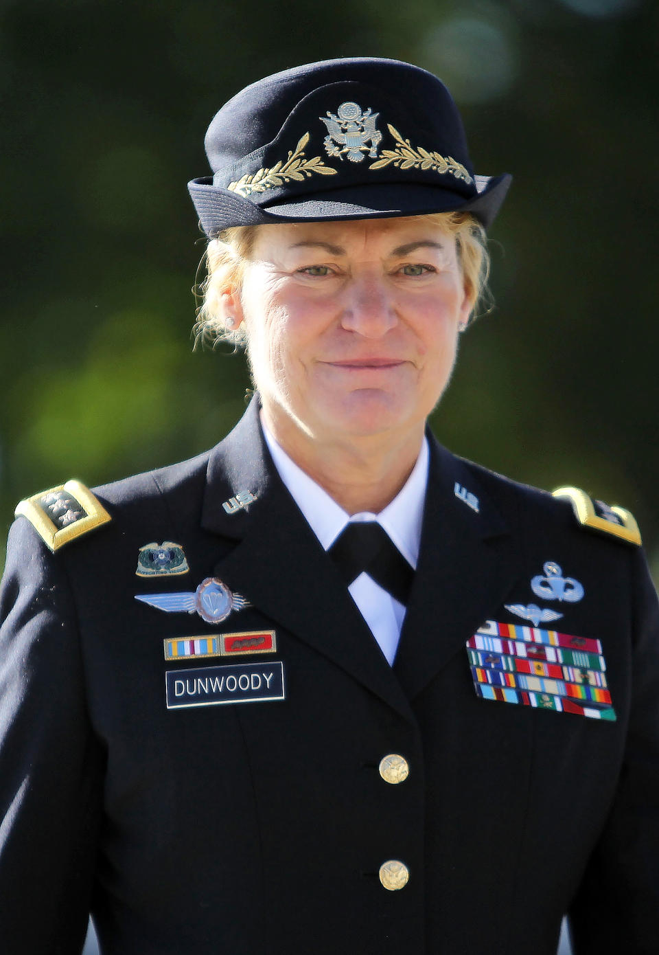 Commander of the U.S. Arm Material Command, Army General Ann Dunwoody. (Alex Wong / Getty Images)