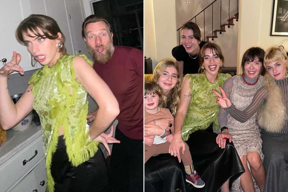 Ewan Mcgregor And Wife Mary Elizabeth Winstead Spend Christmas With His Ex Wife And Daughters