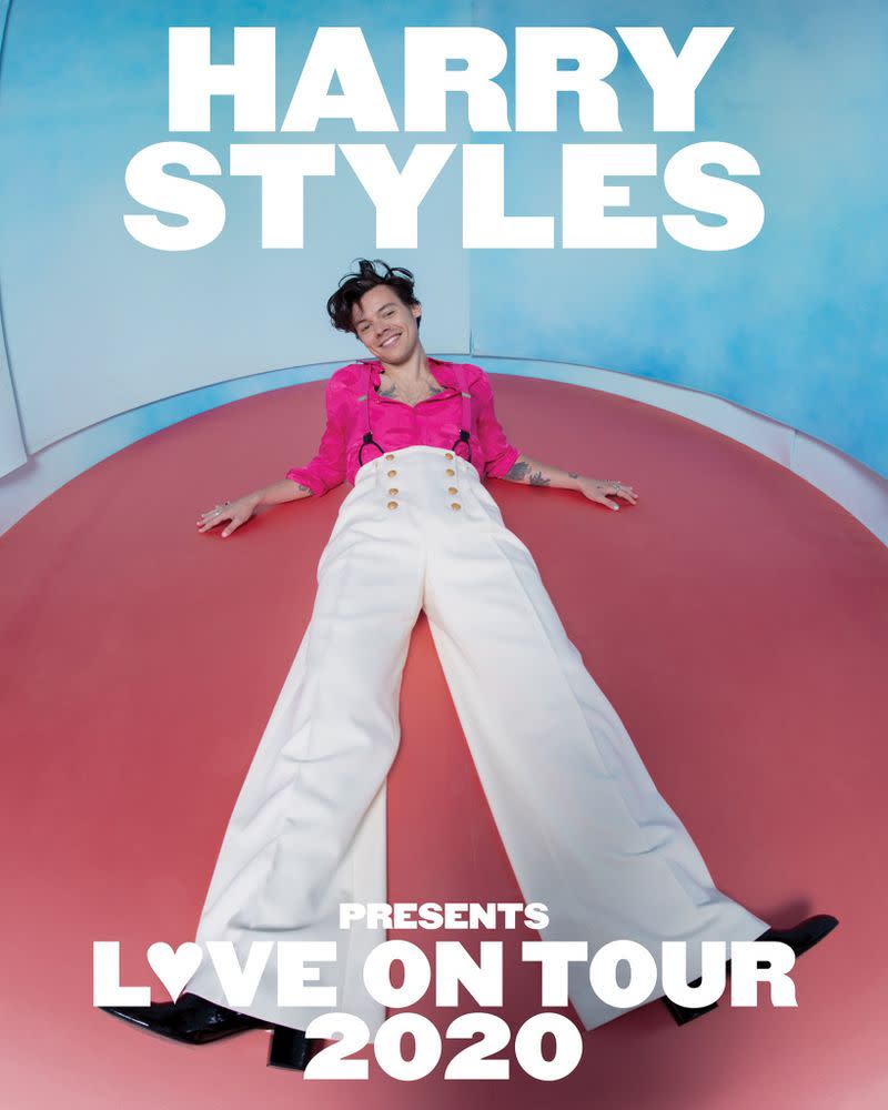 Harry Styles tour poster | Columbia Records