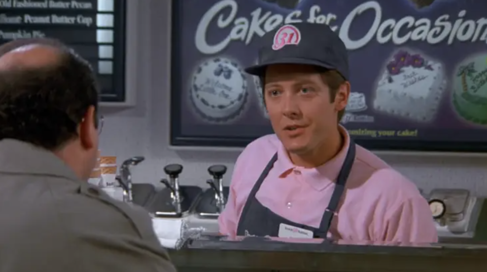 Before starring on The Blacklist and The Office, James Spader appeared as Jason Hanky, a childhood friend of George who worked at Baskin-Robbins. He was personally invited to play the role by Jerry Seinfeld, as the pair were close friends. 