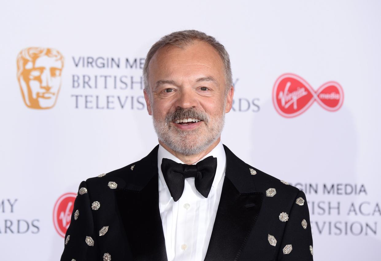 Graham Norton on the red carpet