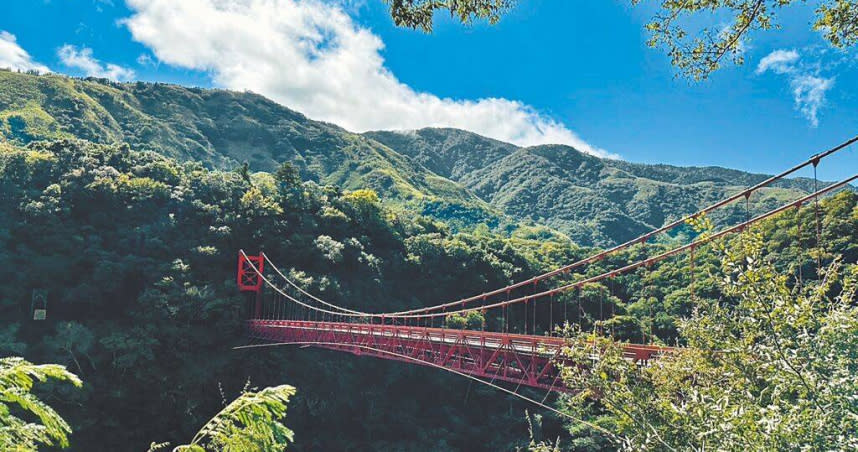 桃園市風景區管理處在0403花蓮大地震後啟動轄內景點設施巡檢，針對北橫沿線風景區包含巴陵1、2號隧道，以及拉拉山遊客中心、小烏來天空步道等，邀集專家學者辦理現勘，經確認皆安全無虞，遊客可放心上山遊憩。（圖／中國時報呂筱蟬攝）