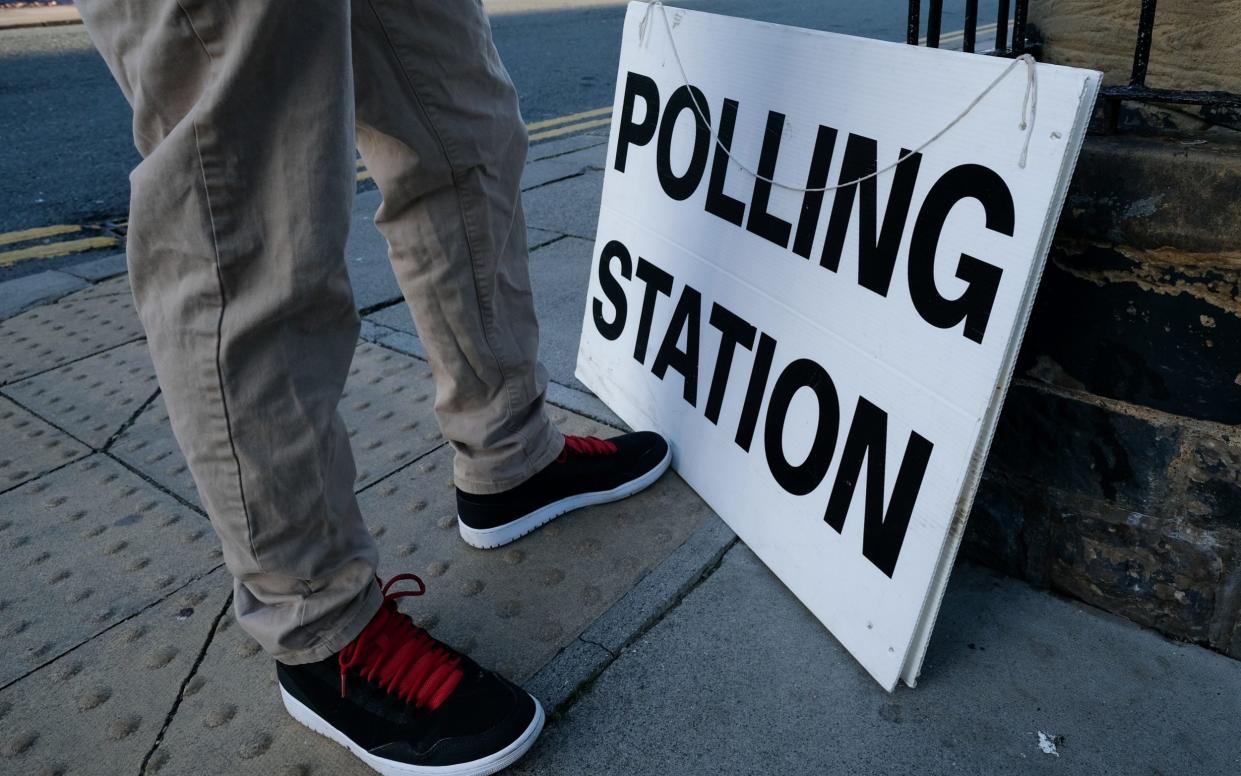 A Cabinet Office spokesman said the change 'will mean that voters who have Covid-19 or are experiencing symptoms can still have their say in these elections' - Ian Forsyth/Getty Images Europe