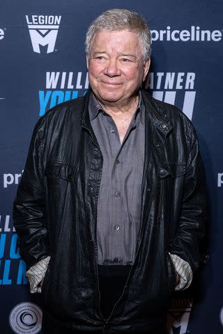 <p>Amanda Edwards/Getty</p> William Shatner on March 21, 2024 in Culver City, California.