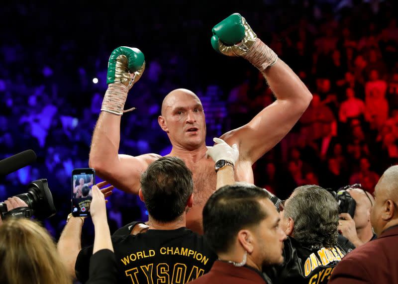 FILE PHOTO: Deontay Wilder v Tyson Fury - WBC Heavyweight Title