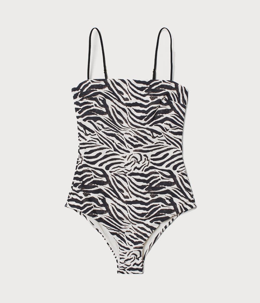 H&M Zebra Print Swimsuit (Photo: H&M) 