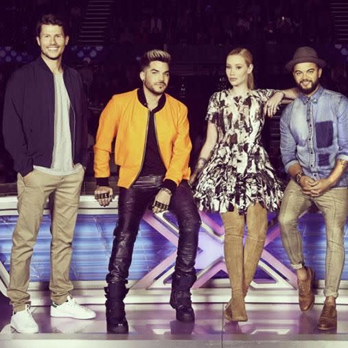 Iggy is currently on The X Factor, alongside host Jason Dundas and fellow judges Adam Lambert and Guy Sebastian. Photo: Instagram/thenewclassic