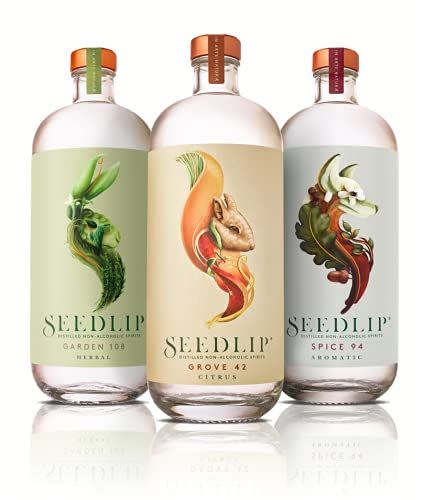 2) Seedlip Non-Alcoholic Spirits Trio Bundle