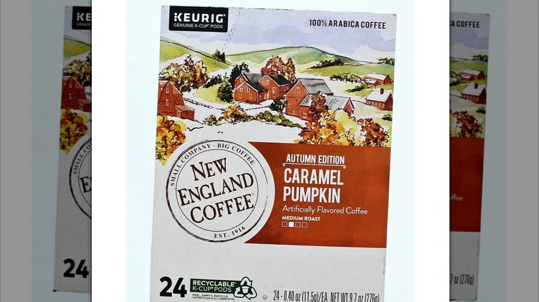 New England Caramel Pumpkin Coffee K-Cups