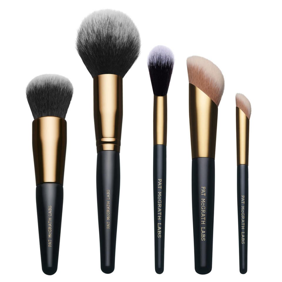 <p><a href="https://go.redirectingat.com?id=74968X1596630&url=https%3A%2F%2Fwww.patmcgrath.com%2Fproducts%2Fsublime-perfection-brush-set&sref=https%3A%2F%2Fwww.townandcountrymag.com%2Fstyle%2Fbeauty-products%2Fg41319024%2Fbest-makeup-brush-sets%2F" rel="nofollow noopener" target="_blank" data-ylk="slk:Shop Now;elm:context_link;itc:0;sec:content-canvas" class="link ">Shop Now</a></p><p>Sublime Perfection Brush Set</p><p>patmcgrath.com</p><p>$146.00</p>