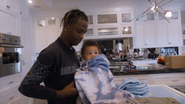 Travis Scott and Stormi