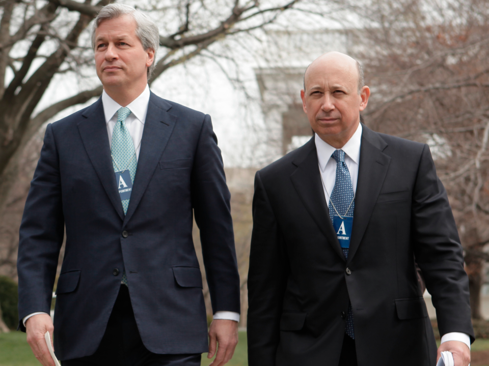 Jamie Dimon Lloyd Blankfein