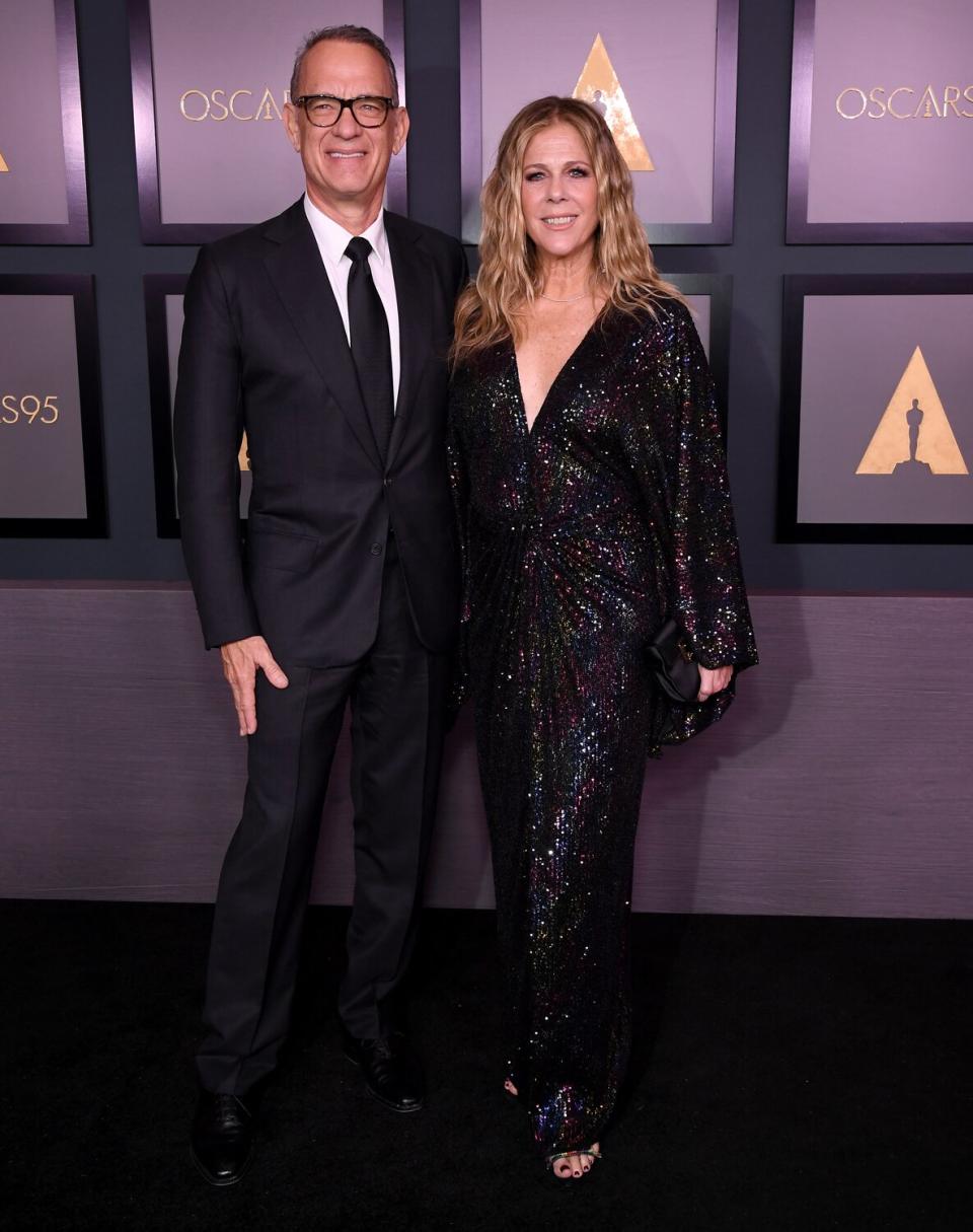 Tom Hanks And Rita Wilson Have Date Night at Governor’s Awards