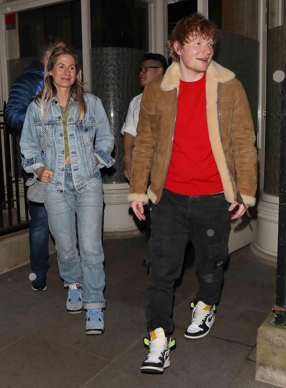 Ed Sheeran And His Wife Cherry Seaborn Step Out For A Date Night In London   Ea25157902e2e3d7f2ab92d5bdda9f34