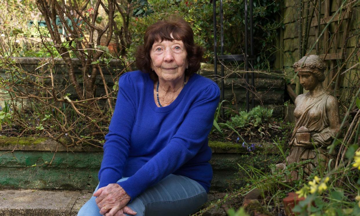 <span>Gaynor Evans at home near Swansea on the Welsh coast. She was in her thirties when interviewed by the Observer for its feature The Way We Live.</span><span>Photograph: Karen Robinson/The Observer</span>