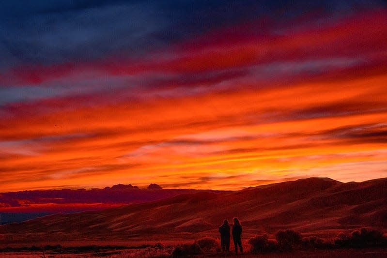 Visitors can feel a world a way at Great Sand Dunes National Park.