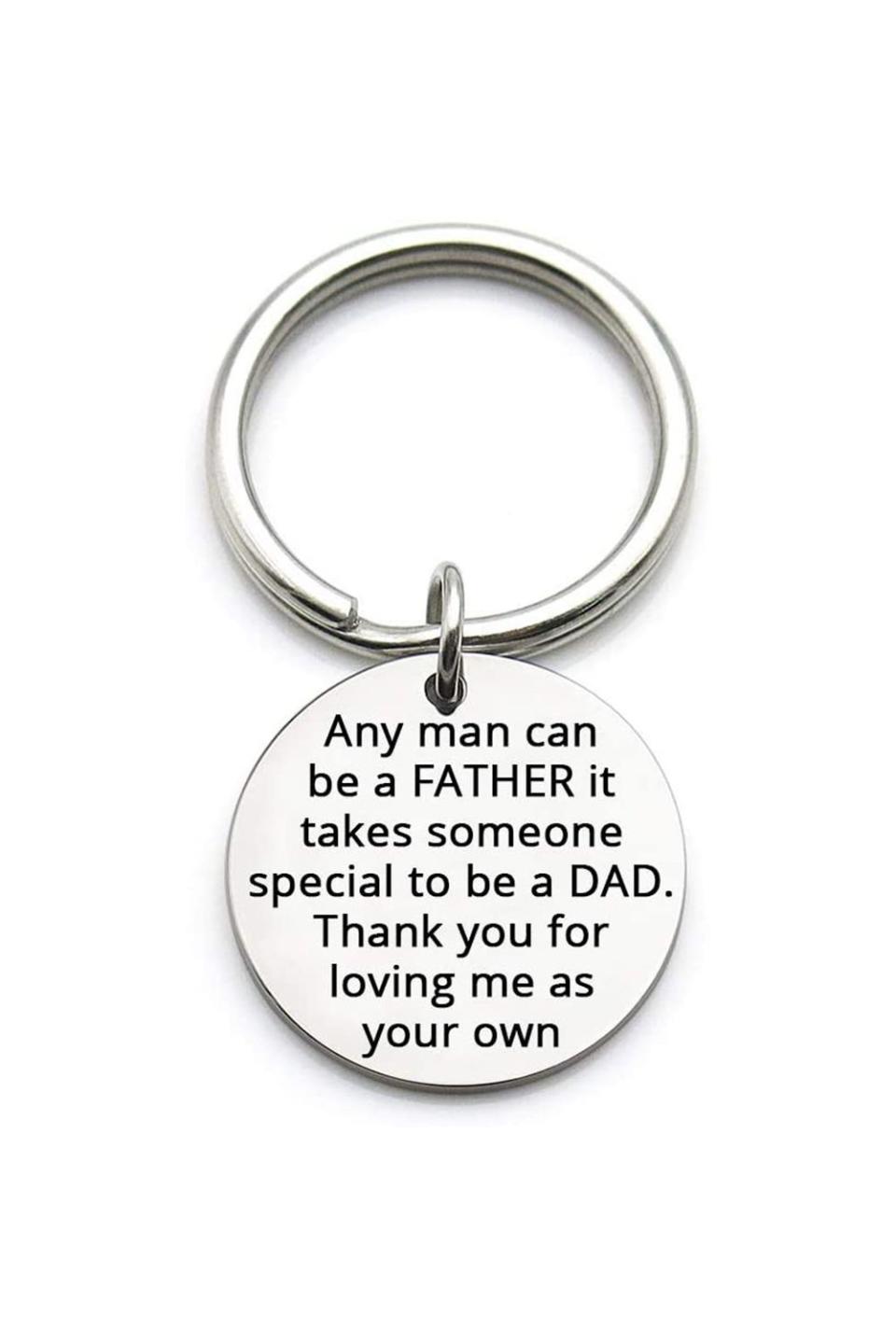 1) Stepdad Keychain