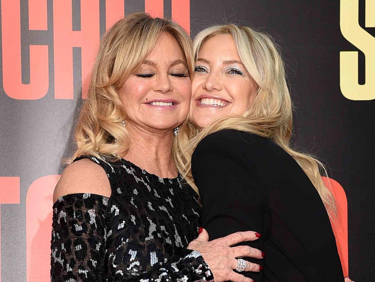 Kevin Winter/Getty (L-R) Goldie Hawn, Kate Hudson