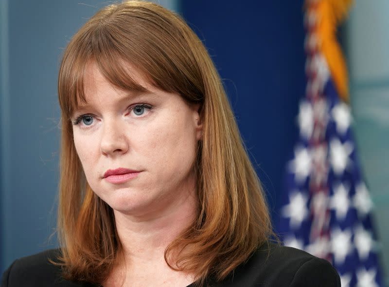 FILE PHOTO: Press briefing at the White House in Washington