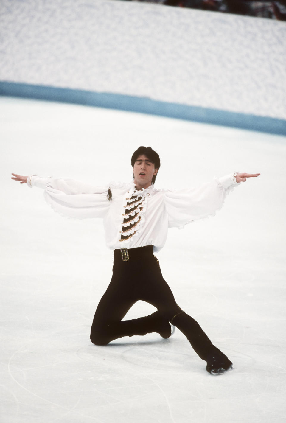 The Russian champion in the free skate portion of the men's figure skating singles competition&nbsp;at the 1994 Winter Olympics in Lillehammer, Norway.