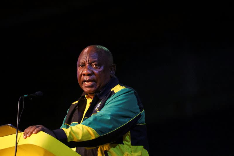 FILE PHOTO: South Africa's ANC holds conference to elect new leadership, in Johannesburg