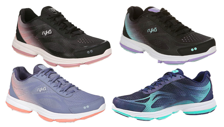 Ryka Lace-up Walking Sneakers are the cutest all-day walking shoes we've seen in a while. (Photo: QVC)